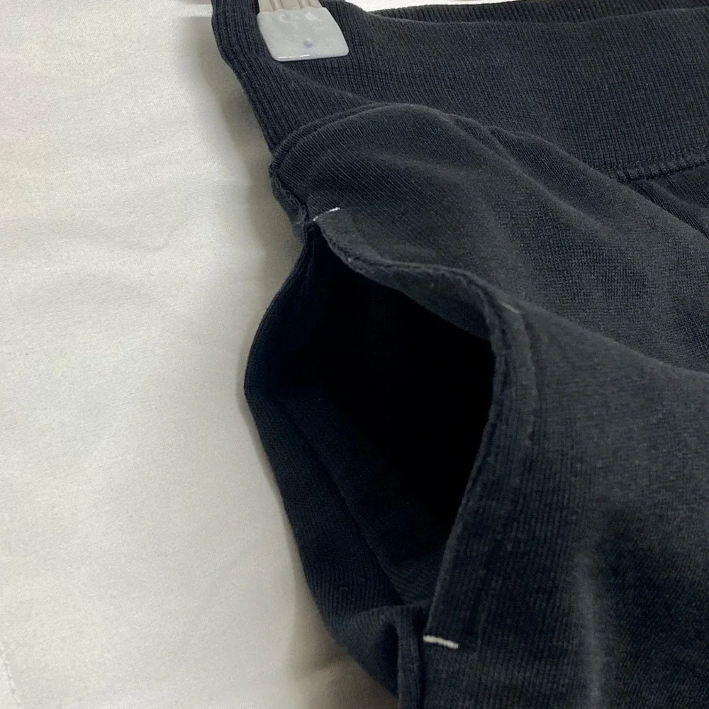 Calvin Klein Fleece Shorts Adult Small Black + CK Logo Cut Off Lounge Sleep Wear
